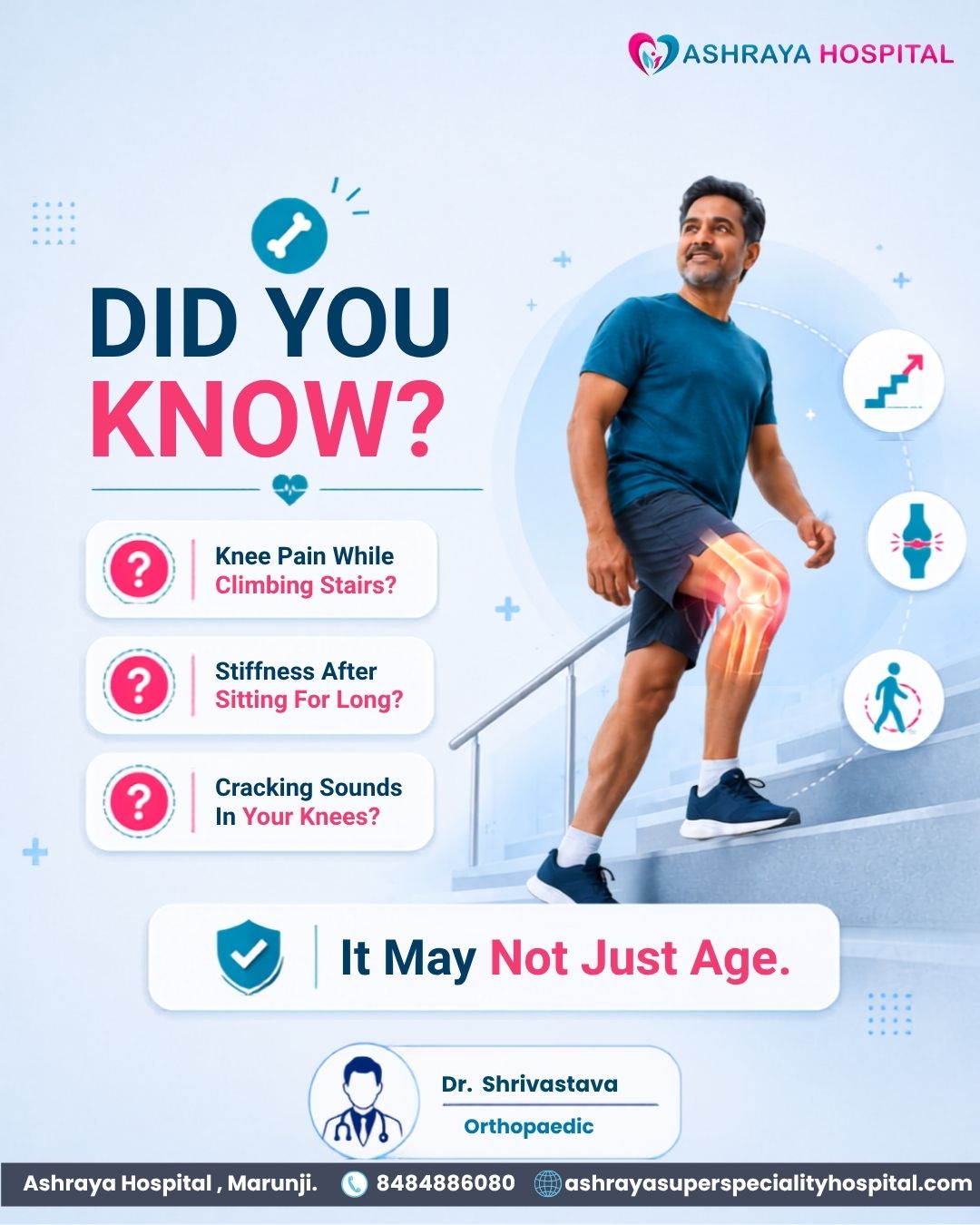 Dr. Sushant Srivastava , Orthopedic Surgeon