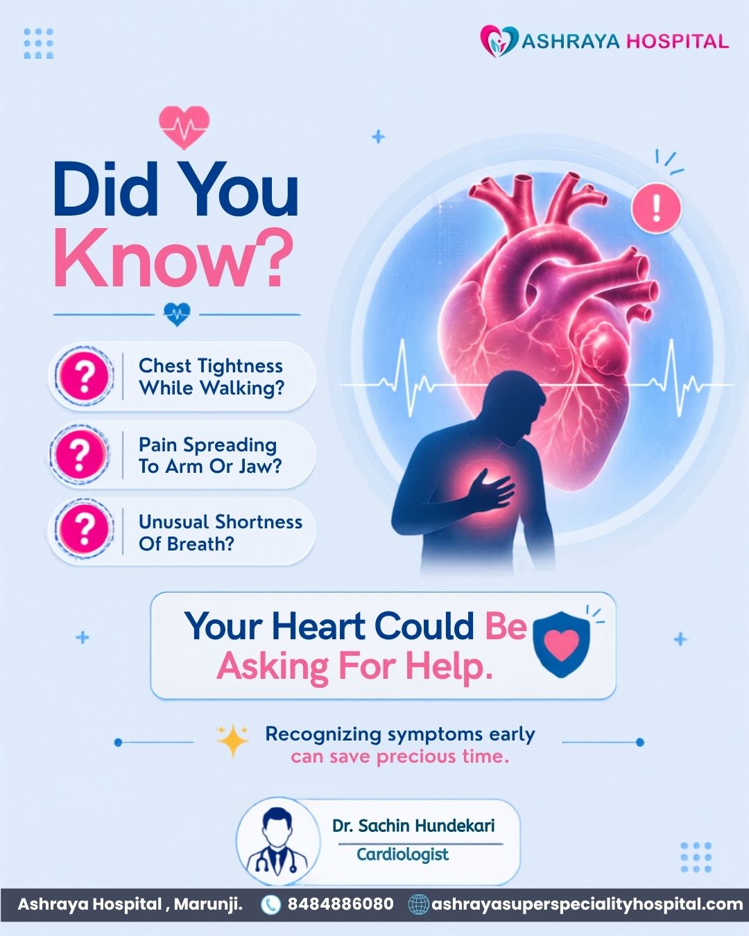 Dr. Sachin Hundekari ,Cardiologist Near Me Marunji, PCMC, Pune Heart Specialist , Cardiology Hospital Hinjewadi, Nerhe Dr. Sachin Hundekari ,Cardiologist