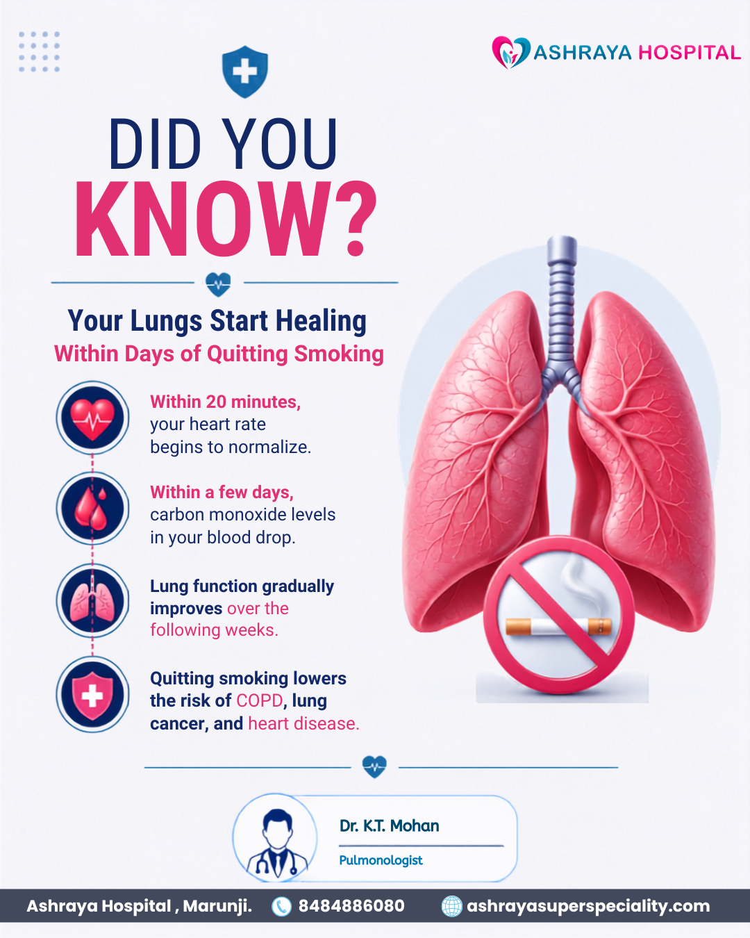 Dr. K.T Mohan , Pulmon ologist Marunji, PCMC, Pune Pulmonary Hypertension Treatment, Pneumonia Treatment Hinjewadi, Nerhe Dr. K.T Mohan , Pulmonologist