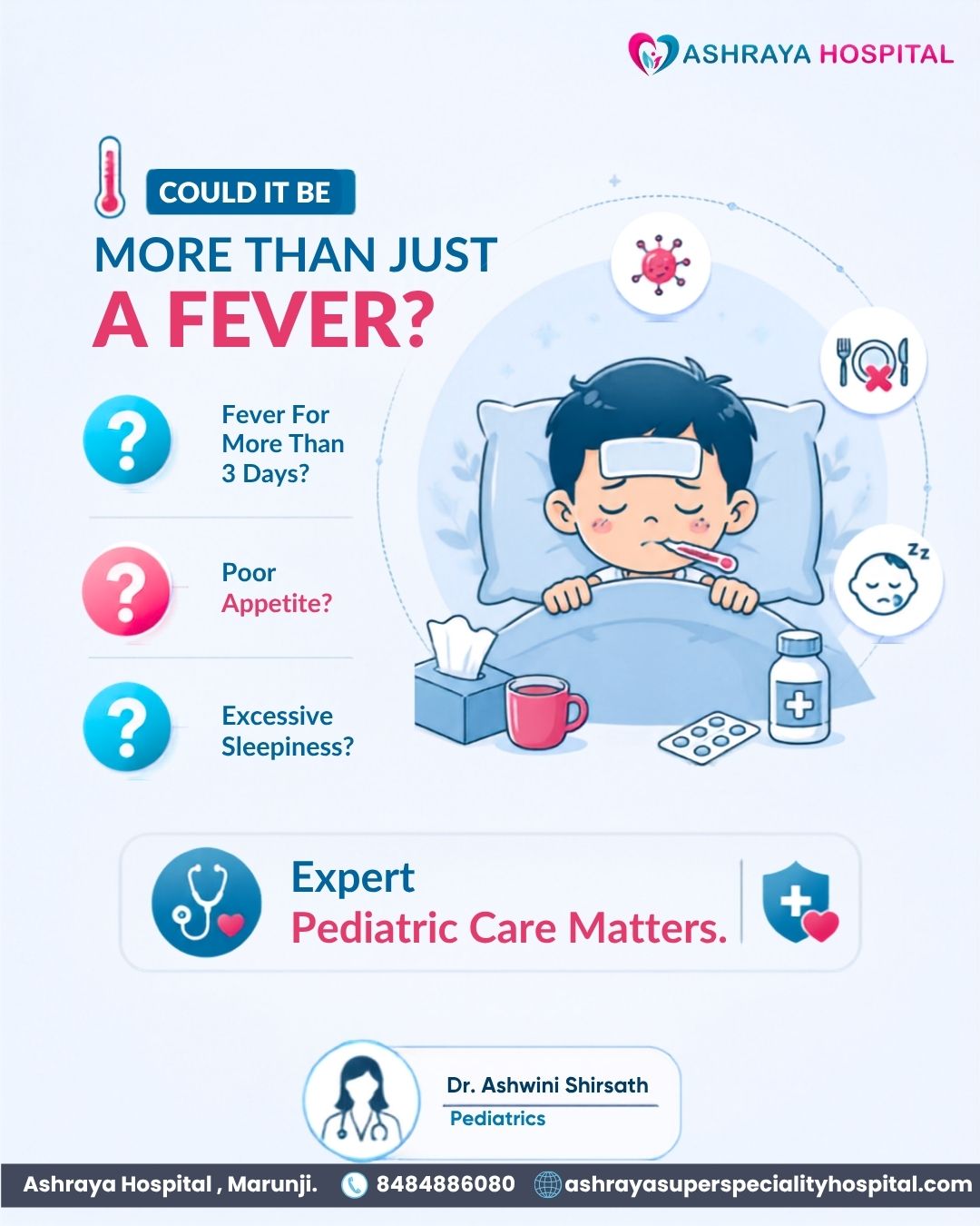 Sometimes a fever is just a begining.